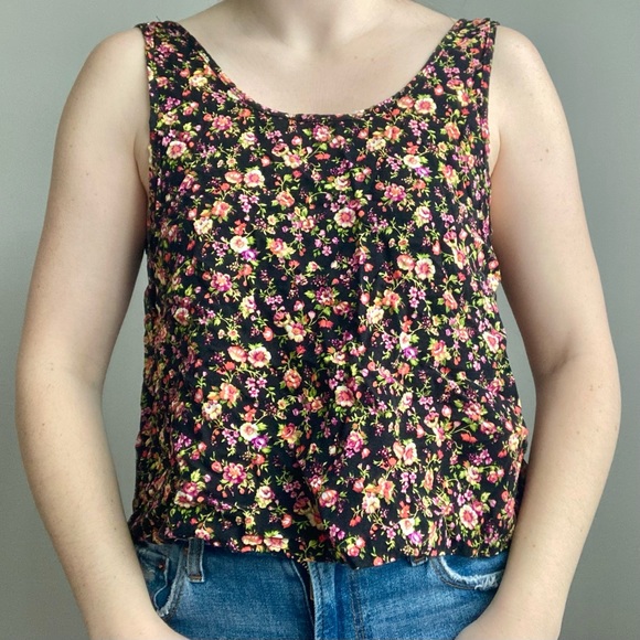 BUNDLE Forever 21 Floral Tank Tops Size Small - Picture 4 of 7